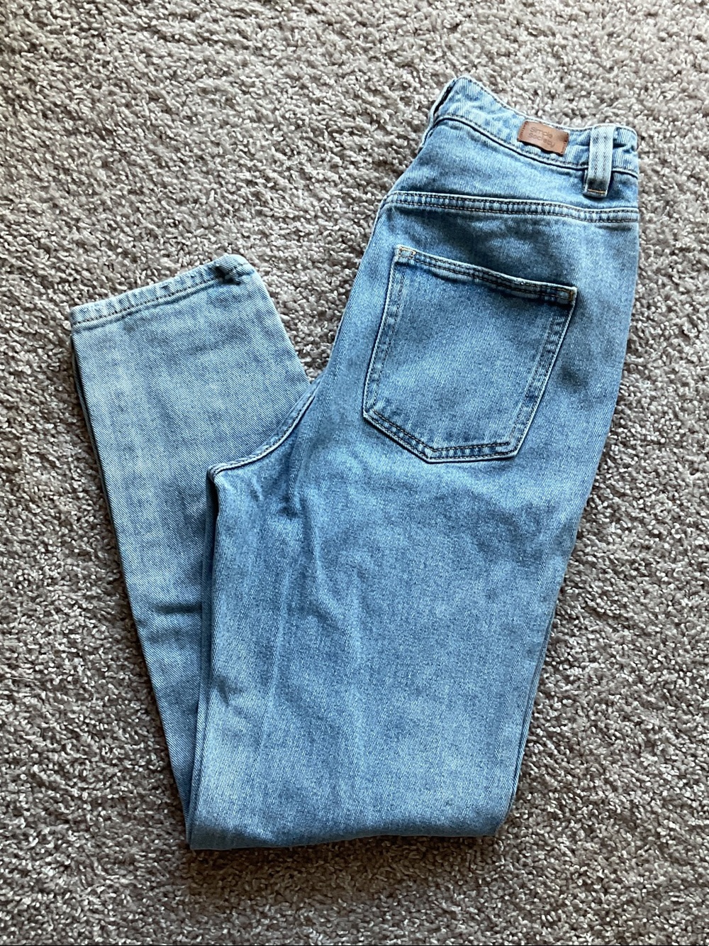 Simple Society Classic Light Blue Skinny Jeans for Women, Size 0
